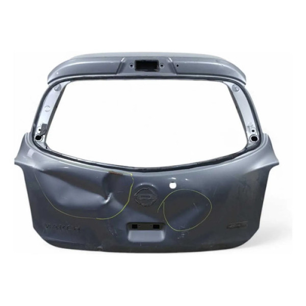 Tampa Traseira Recuperavel Nissan March 2015/2020 Cinza