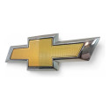 Emblema Gravata Grade Dianteira Tracker 2021 2022 Cinza