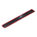 Friso Lateral Traseiro Esquerdo Chevrolet Celta 08/12 Preto Preto