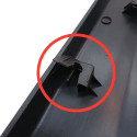 Friso Porta Traseira Esquerda Gm Onix Activ 16/18 Avarias Preto