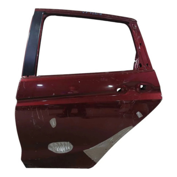 Porta Traseira Esquerda Recuperada Honda Wr-v 2018 Traseira Esquerda Vermelho