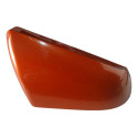 Capa Retrovisor L.d Chevrolet Onix Prisma 12/17 C/detalhes Laranja-escuro