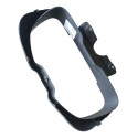 Moldura Painel Instrumentos Chevrolet Montana 2013 Cinza-escuro