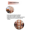 Abro Copper Gasket Spray 255g Formador Juntas Cobre Dourado Dourado