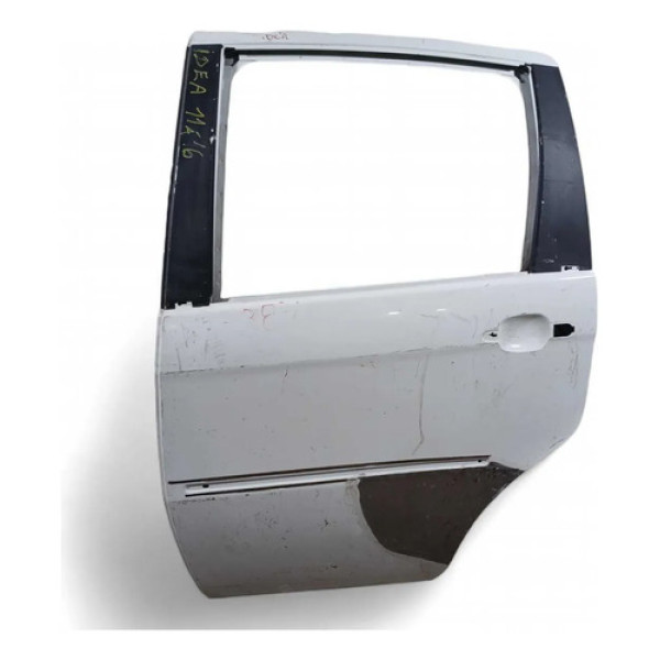 Porta Traseira Esquerda Recuperada Idea 2011/2016 Traseira Esquerdo Branco