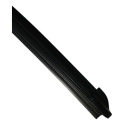 Palheta Automotiva De Silicone Universal 18  Cinoy Preto Preto