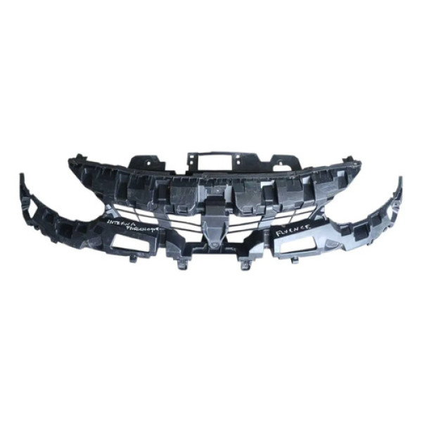 Reforço Parachoque Dianteiro Renault Fluence 2015/2019 Preto