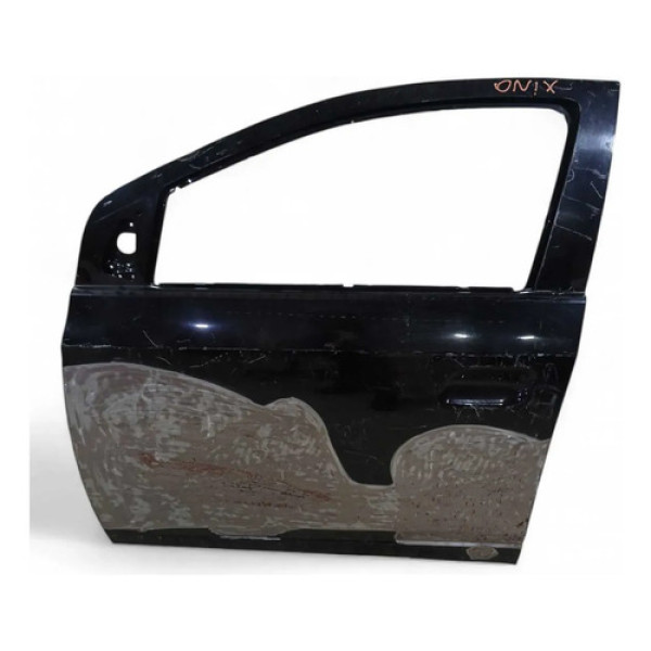 Porta Dianteira Esquerda Recuperada Onix Prisma 2012/2018 Dianteira Esquerdo Azul-escuro