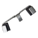 Batente Fechadura Porta Malas Chevrolet Corsa 2010 Cinza