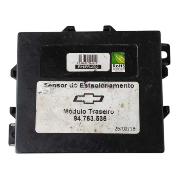 Modulo Sensor Estacionament Chevrolet  Onix Prisma 2013/2019 Preto