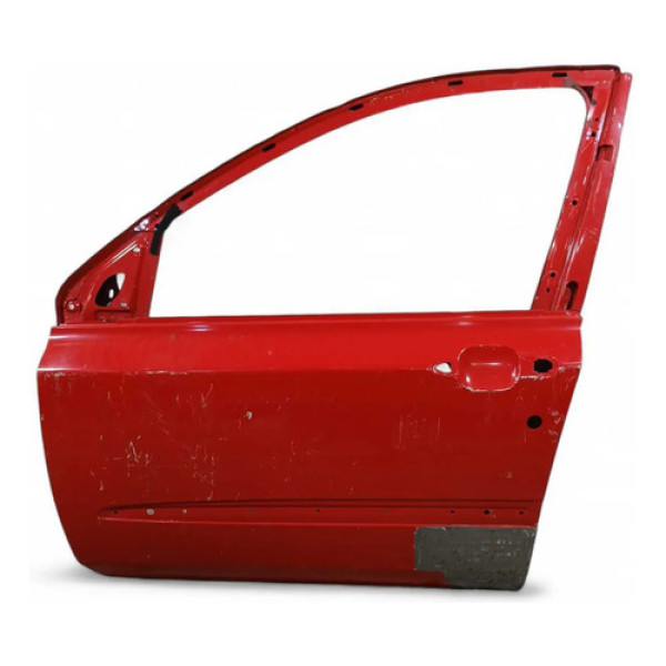Porta Dianteira Esquerda Recuperada Fiat Stilo 2007 Dianteira Esquerdo Vermelho