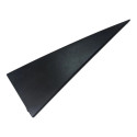 Moldura Externa Porta Traseira Direita Gm Meriva 03/10 Preto Preto