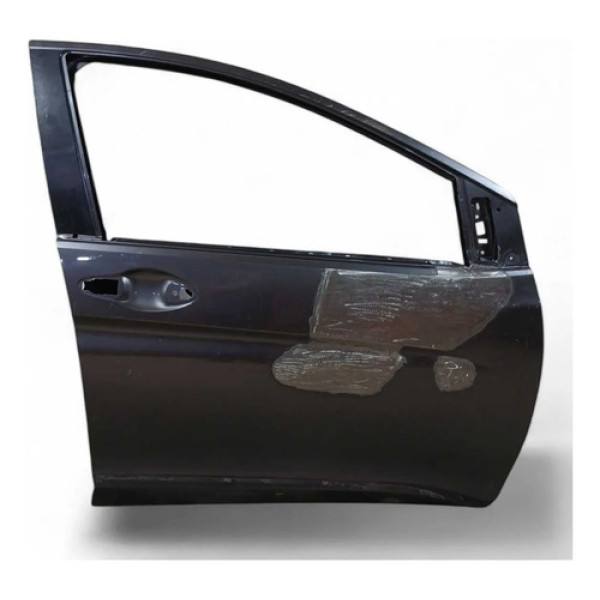 Porta Dianteira Direita Recuperada Honda City 2014/2019 Dianteira Direita Cinza-escuro