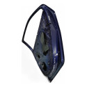 Porta Traseira Direita Recuperada Onix Prisma 12/18 Traseira Direita Azul-escuro