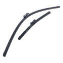 Kit Palheta Limpador Parabrisa Gm Tracker 14/19 Preto Preto