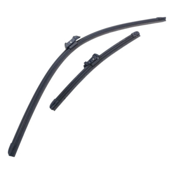 Kit Palheta Limpador Parabrisa Gm Tracker 14/19 Preto Preto