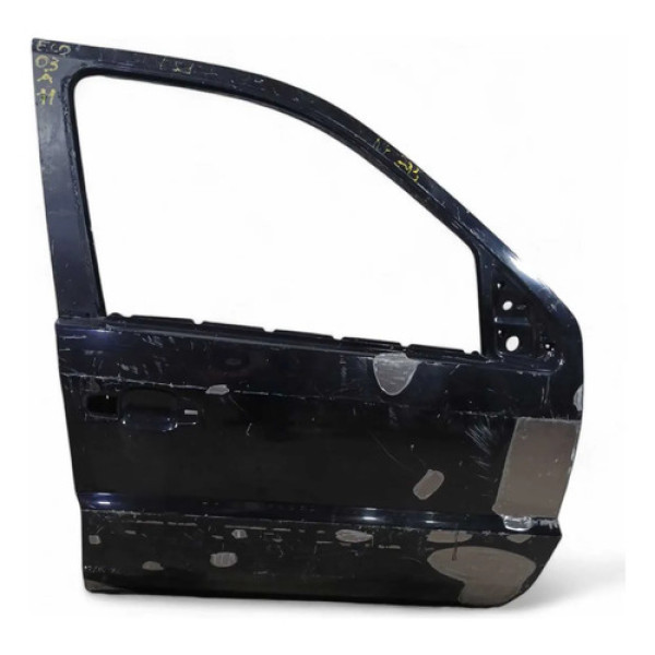 Porta Dianteira Direita Recuperada Ford Ecosport 2003/2011 Dianteira Direita Preto