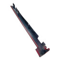 Spoiler Lateral Direito Chevrolet Prisma 2007/2012 Vermelho