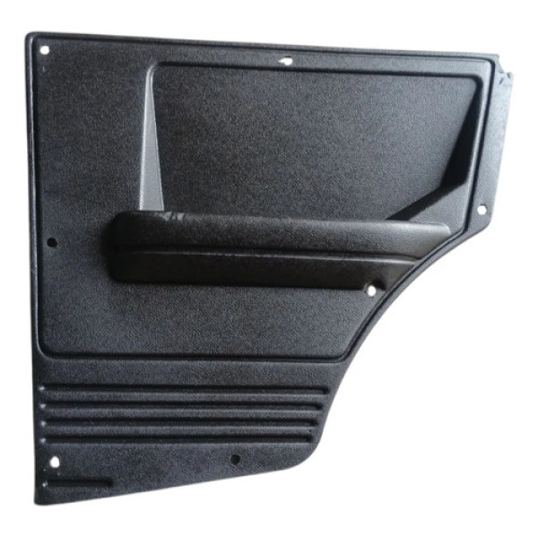 Forro Porta Traseira Direita Fiat Uno 2002 Preto