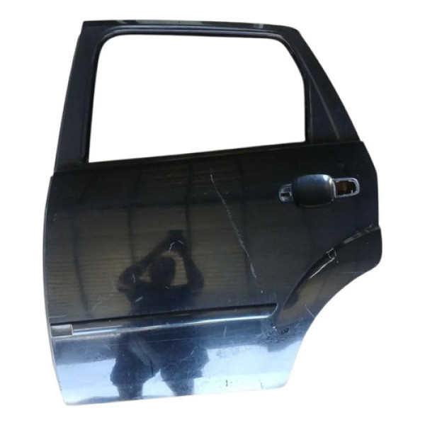 Porta Traseira Esquerda Ford Fiesta 2004 Traseira Esquerdo Preto