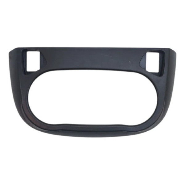 Moldura Comando De Ar Fiat Uno Vivace 2012/2015 Original Cinza-escuro