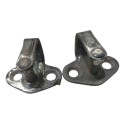 Par Batente De Portas Chevrolet Montana 2013 Cinza-escuro