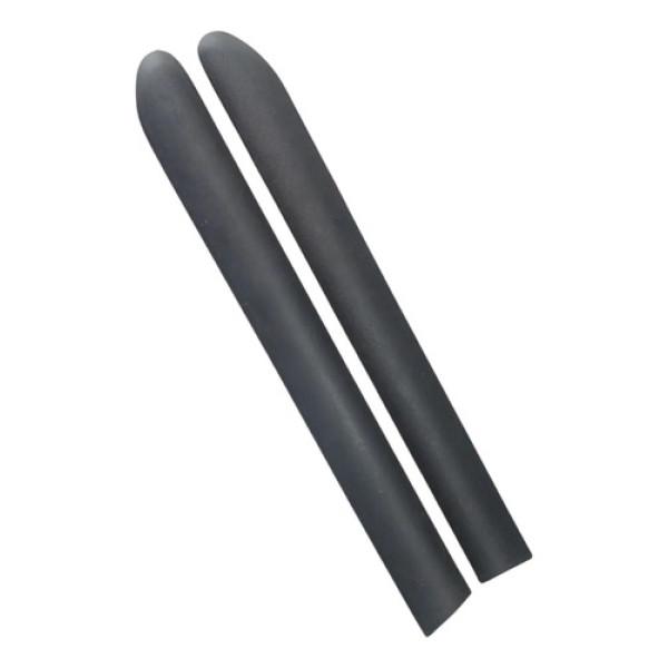 Par Friso Lateral Traseira Fiat Palio 2 Portas 01/03 Preto Preto