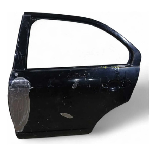Porta Traseira Esquerda Recuperada Ford Fusion 2008 Traseira Esquerda Preto