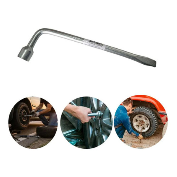 Chave De Roda Tipo L Com Espatula 19mm