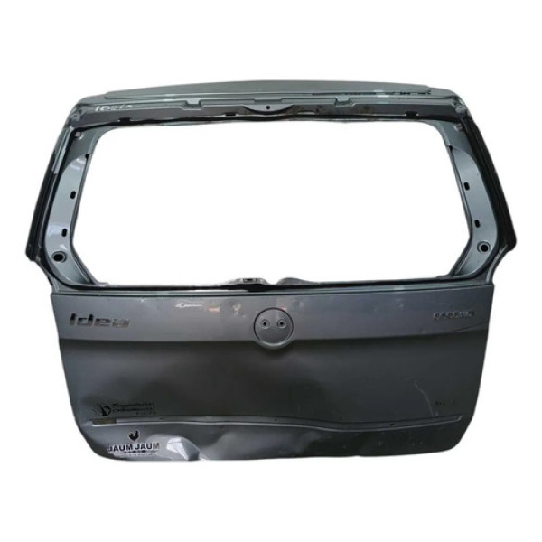 Tampa Traseira Porta Mala Fiat Idea 2011/2015 Recuperavel Cinza
