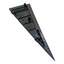 Aplique Externo Porta Traseira Direita Gm Captiva 08/12 Preto