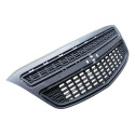 Grade Dianteira Parachoque Chevrolet Agile 11/17 Preto Fosco