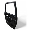 Porta Traseira Esquerda Chevrolet Meriva 2002/2012 Traseira Esquerdo Preto