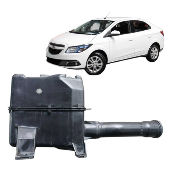 Reservatorio Agua Limpador Parabrisa Chevrolet Prisma 2015 Preto