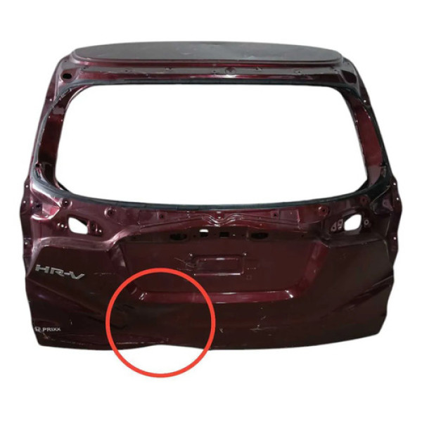 Tampa Traseira Honda Hr-v 16/21 Original Recuperavel Bordô