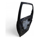Porta Traseira Direita Recuperada Chevrolet Celta 2012 Traseira Direita Azul-escuro