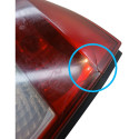 Lanterna Traseira Esquerda Astra Sedan 99/03 ( Avaria ) Esquerdo/motorista Vermelho