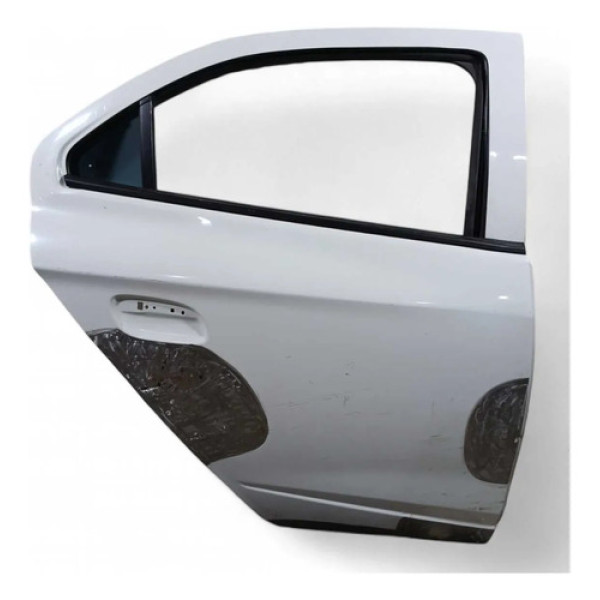 Porta Traseira Direita Recuperada Onix Prisma 12/18 Traseira Direita Branco