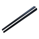 Par Frisos Laterais Chevrolet Celta 2 Portas 01/07 Preto Preto