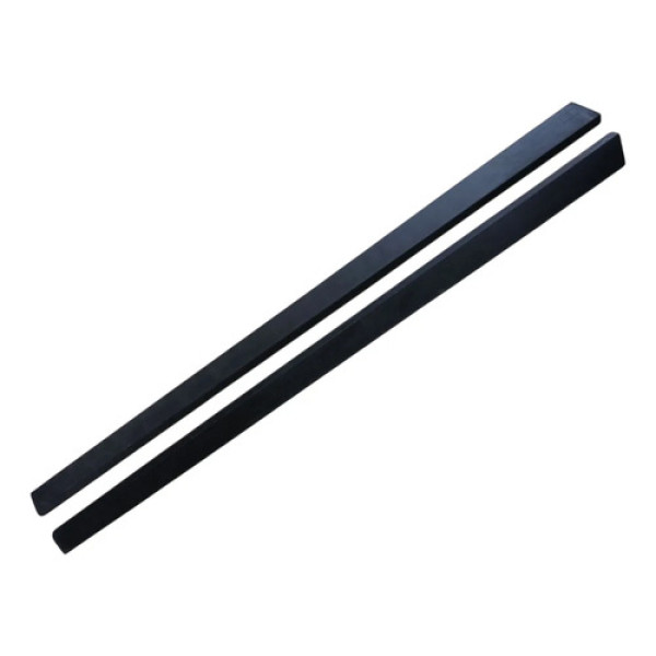 Par Frisos Laterais Chevrolet Celta 2 Portas 01/07 Preto Preto