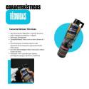 Spray Reparador Instantâneo Furo Pneu Br Brasil 400ml Preto