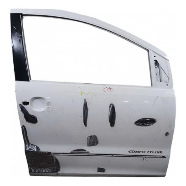 Porta Dianteira Direita Recuperada Fox 2009 Dianteira Direita Branco
