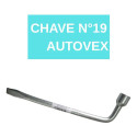 Chave De Roda Tipo L Com Espatula 19mm