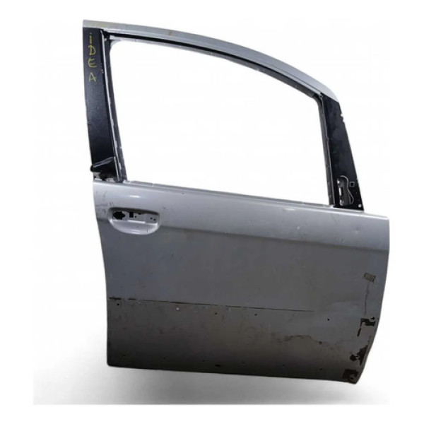 Porta Dianteira Direita Recuperavel Fiat Idea 2007/2010 Dianteira Direita Cinza