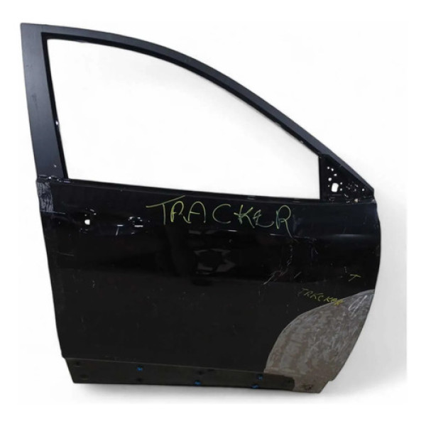 Porta Dianteira Direita Recuperada Tracker 2020/24 Dianteira Direita Preto