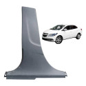 Acabamento Coluna Central Esquerda Chevrolet Prisma 2015 Cinza-escuro
