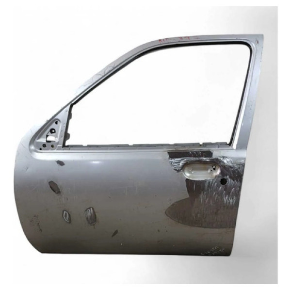 Porta Dianteira Esquerda Recuperada Ford Fiesta Antigo 95 Dianteira Esquerdo Cinza