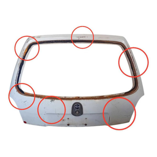 Tampa Traseira Corsa Wind 1.0 94 A 99 Original (recuperavel) Branco