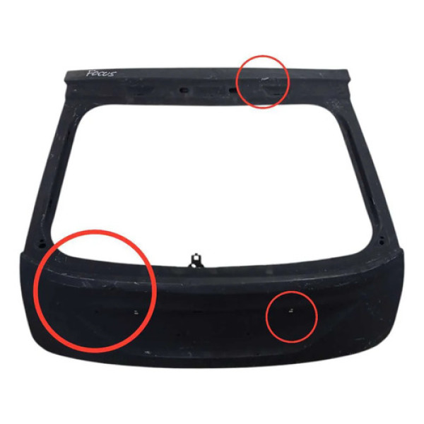 Tampa Traseira Ford Focus 10/15 Original (recuperavel) Preto
