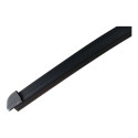 Palheta Automotiva De Silicone Universal 23  Cinoy Preto Preto